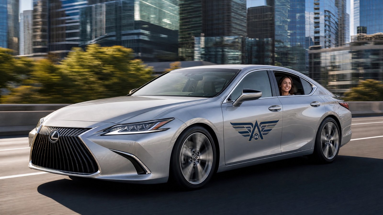 Luxury Lexus ES300h — Silver Taxi Sydney Fleet
