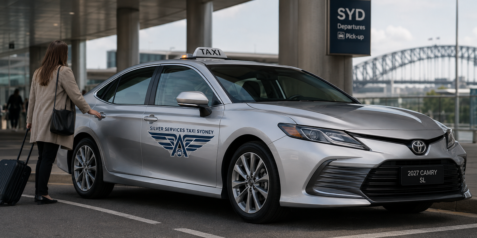 Silver Taxi Sydney Professional Driver